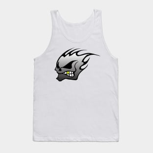 SkullHead Golden Tooth Tank Top